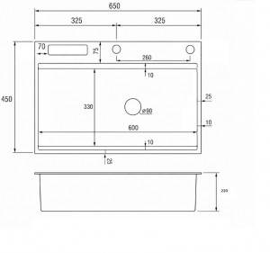  Backer Basic 650-45031 Inox Backer Кухонная мойка