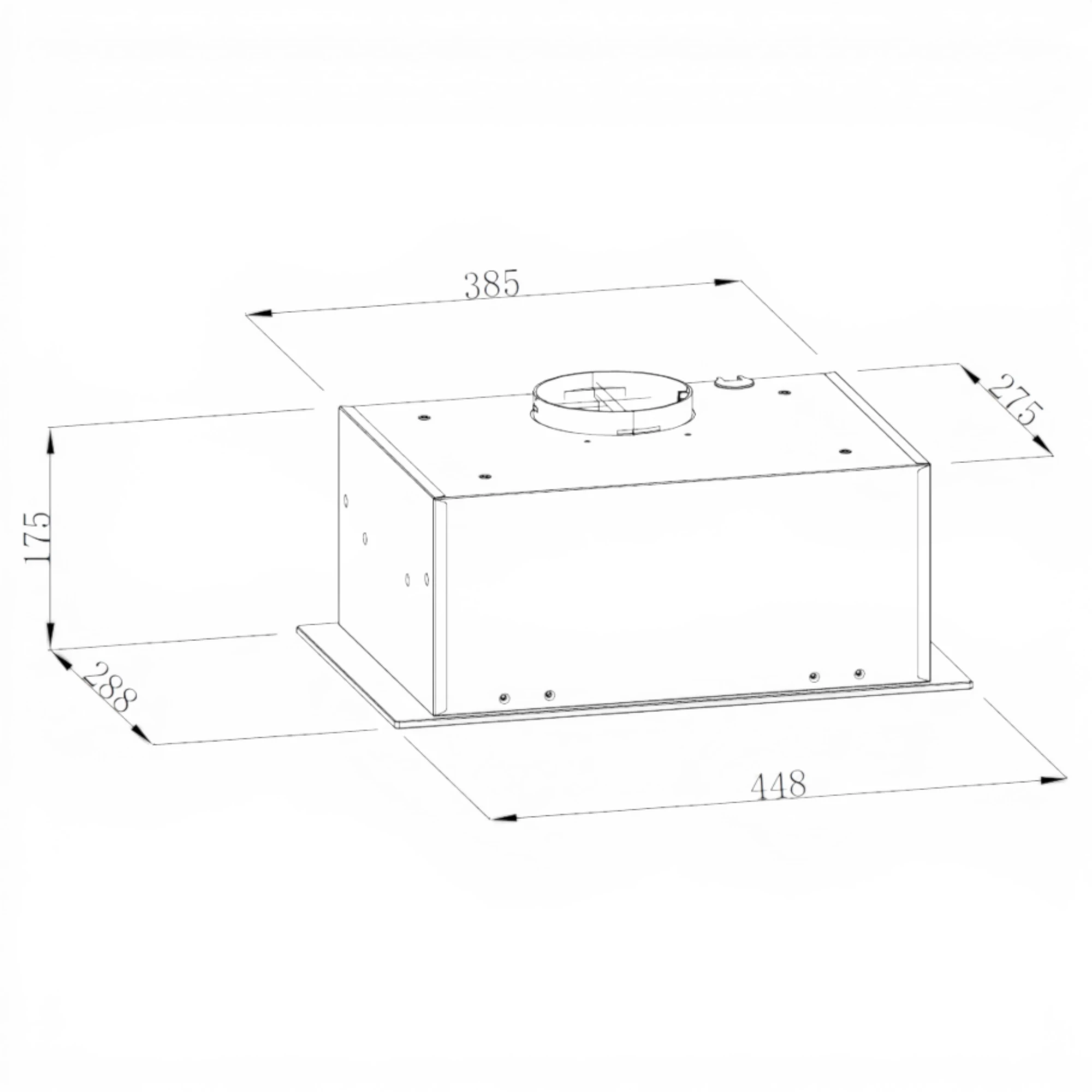  Backer EGER 45 750 BL Backer Вытяжка кухонная