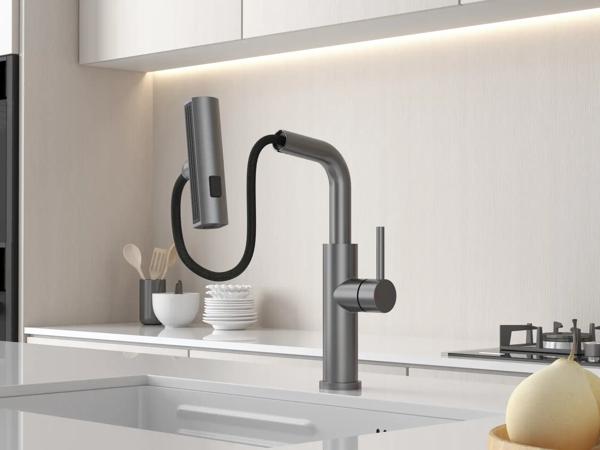 Backer RAF 3281SATIN Кухонный кран Backer RAF 3281SATIN Кухонный кран