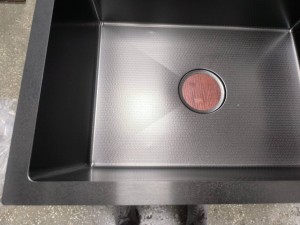  Backer УЦЕНКА 1 -Trad 580-43029 Nano Black Backer PVD Кухонная мойка